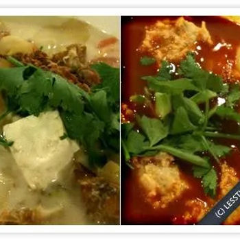 Fried Fish Head Noodle And Tom Yam Noodle