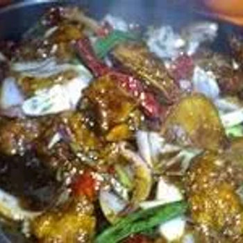 Stir Fried Fish Head