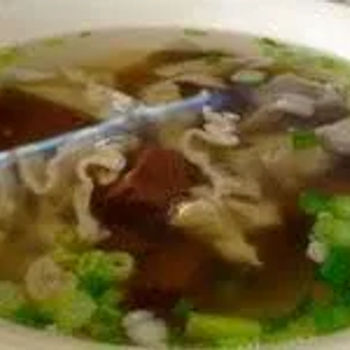 Pork Blood And Intestines Soup