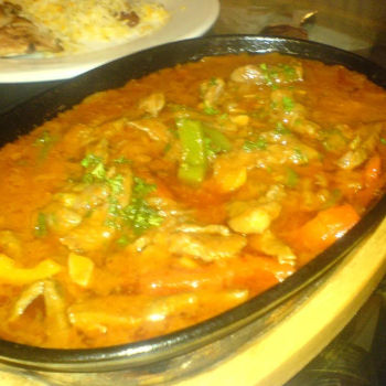 Stir Fried Lamb with Tomato