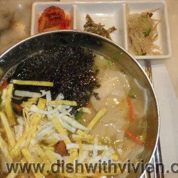 Korean Style Pan Mee