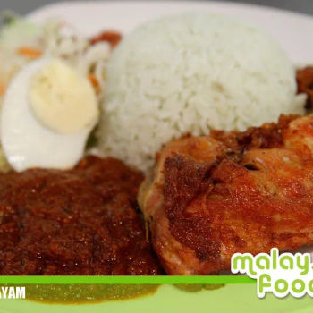 Nasi Lemak Ayam Rempah