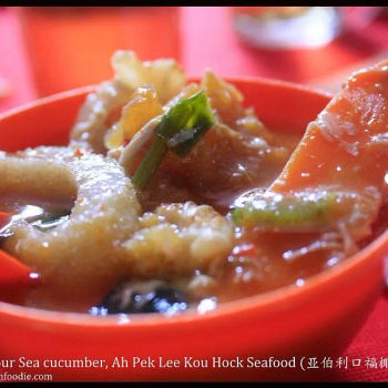 Sweet and Sour Sea Cucumber