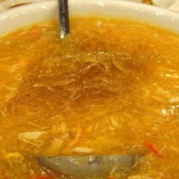 Braised shark's fins soup