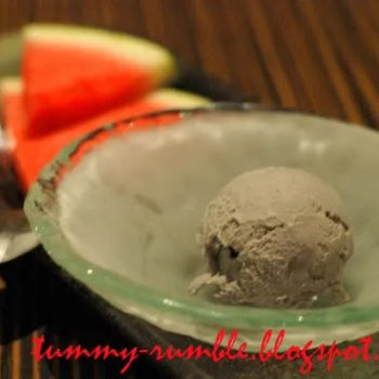 Black Sesame Ice Cream