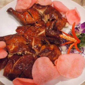 Cantonese-Style Roasted Chicken With Fragrant Salt
