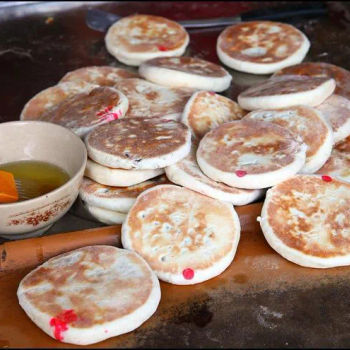 Hot Plate Pancake Making