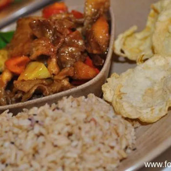 Sweet & Sour Mushroom Rice