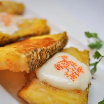 Fried Fresh Cod Fish