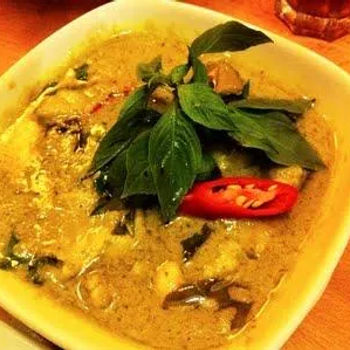 Green Curry Rice Set