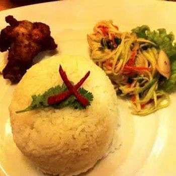 Green Curry Rice Set