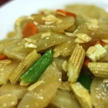 Stir Fried Mixed Vegetable with Yacon