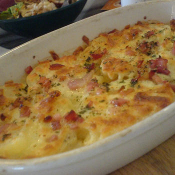 Baked Potato and Bacon