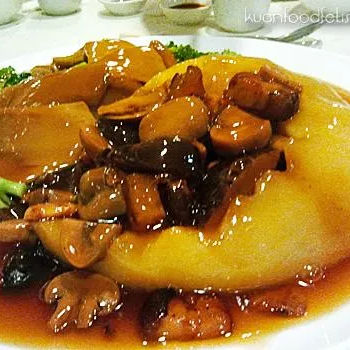 Mushroom And Soft Tender Winter Melon