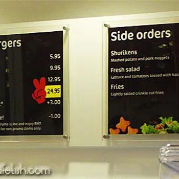 Menu Board