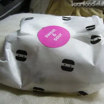 Sweet & Sour Pork Burger