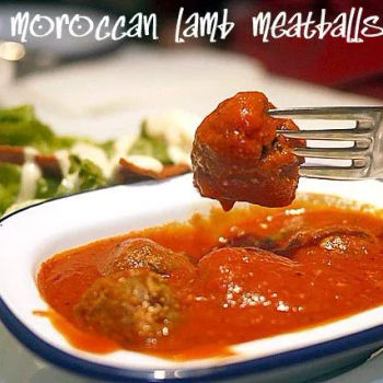 Moroccan Lamb Meatballs