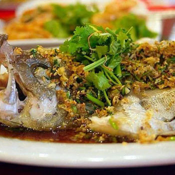 Steamed “Traditional Style Garoupa