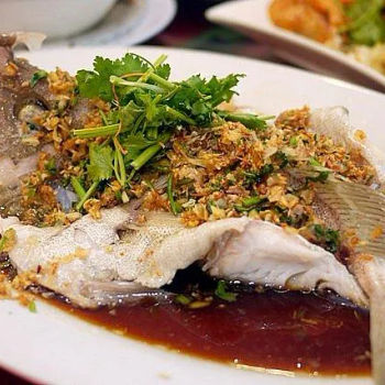 Steamed “Traditional Style Garoupa