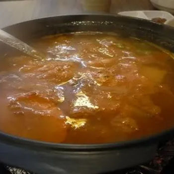香辣石锅泡菜汤