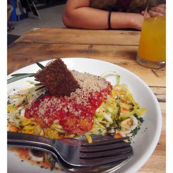 Organic Zucchini Pasta