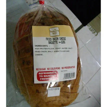 Fried Onion Cheese Baguette