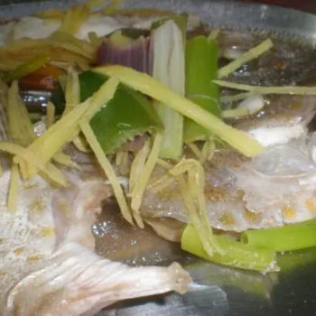 Steamed Sek Pan Fish
