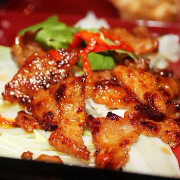 Barbecue Pork Slices