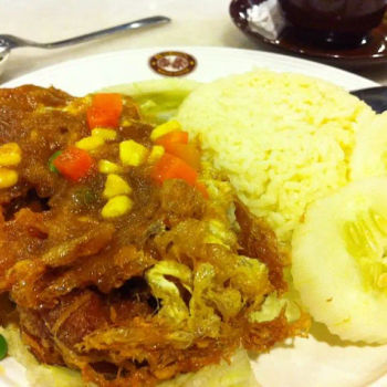 Hainanese Chicken Chop Rice