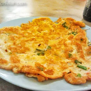 Cencaluk Omelette