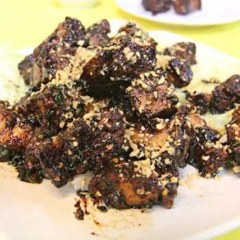 Fried Roasted Pork with Cereal