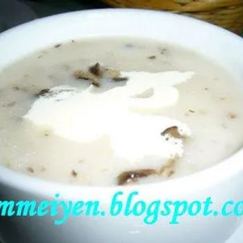 Cream of Fresh Shiitake Mushroom Soup