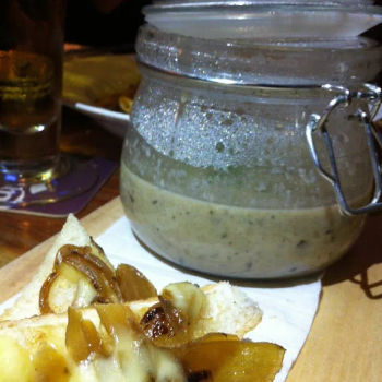 French mushroom soup