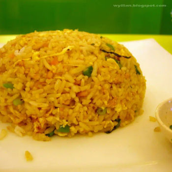 Fried Rice with chicken ham