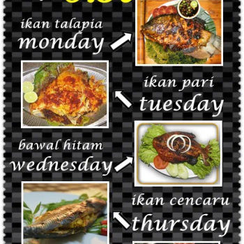 LUNCH SET IKAN BAKAR
