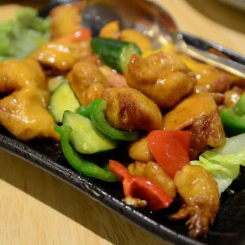 Sweet and Sour Lion's Mane Mushroom, RM18.90