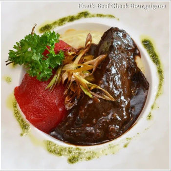 Hani’s Beef Cheek Bourguignon