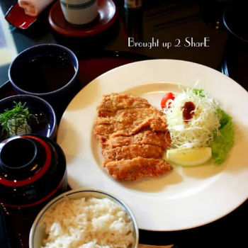 Wafu Chicken Katsu Lunch Set (Chicken Cutlet with Grated Radish Set)