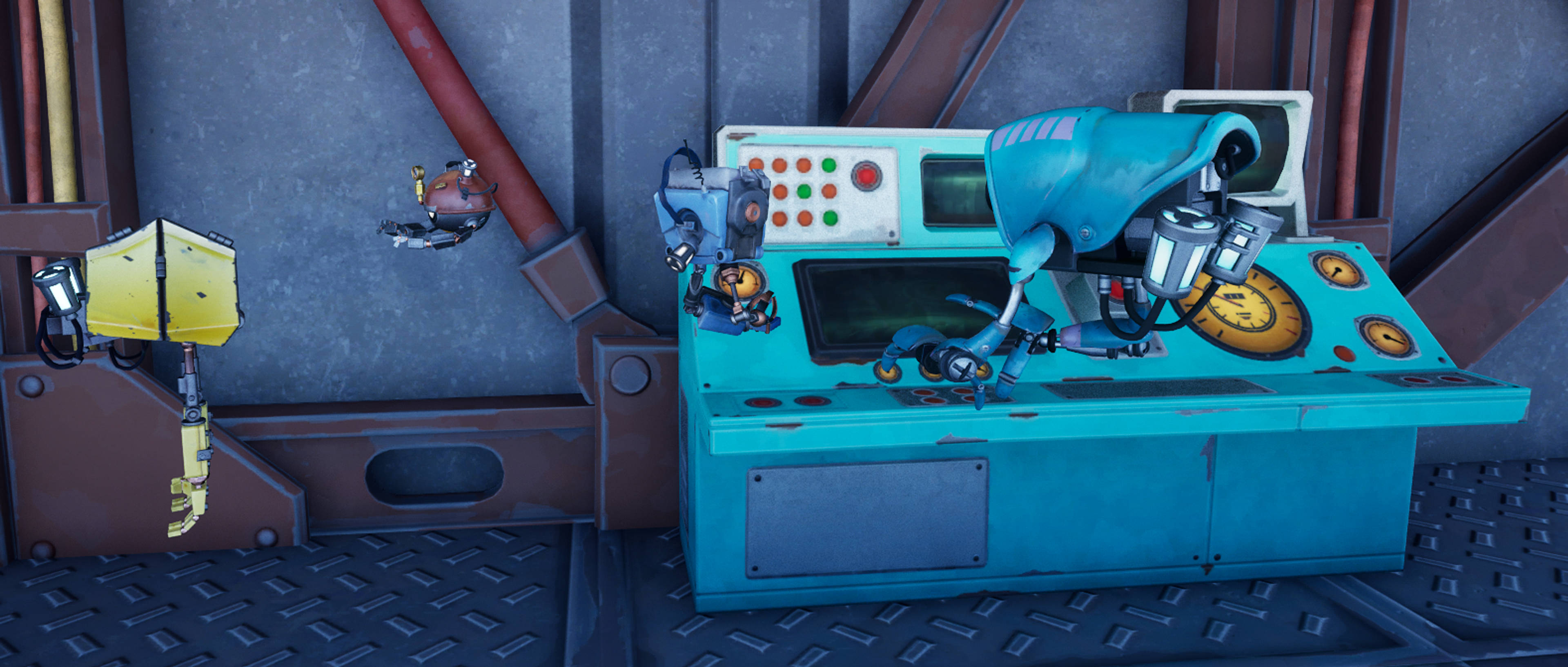 Fortnite Save The World: Robot Characters Pack (Ray, Lok, Kevin & Pop)