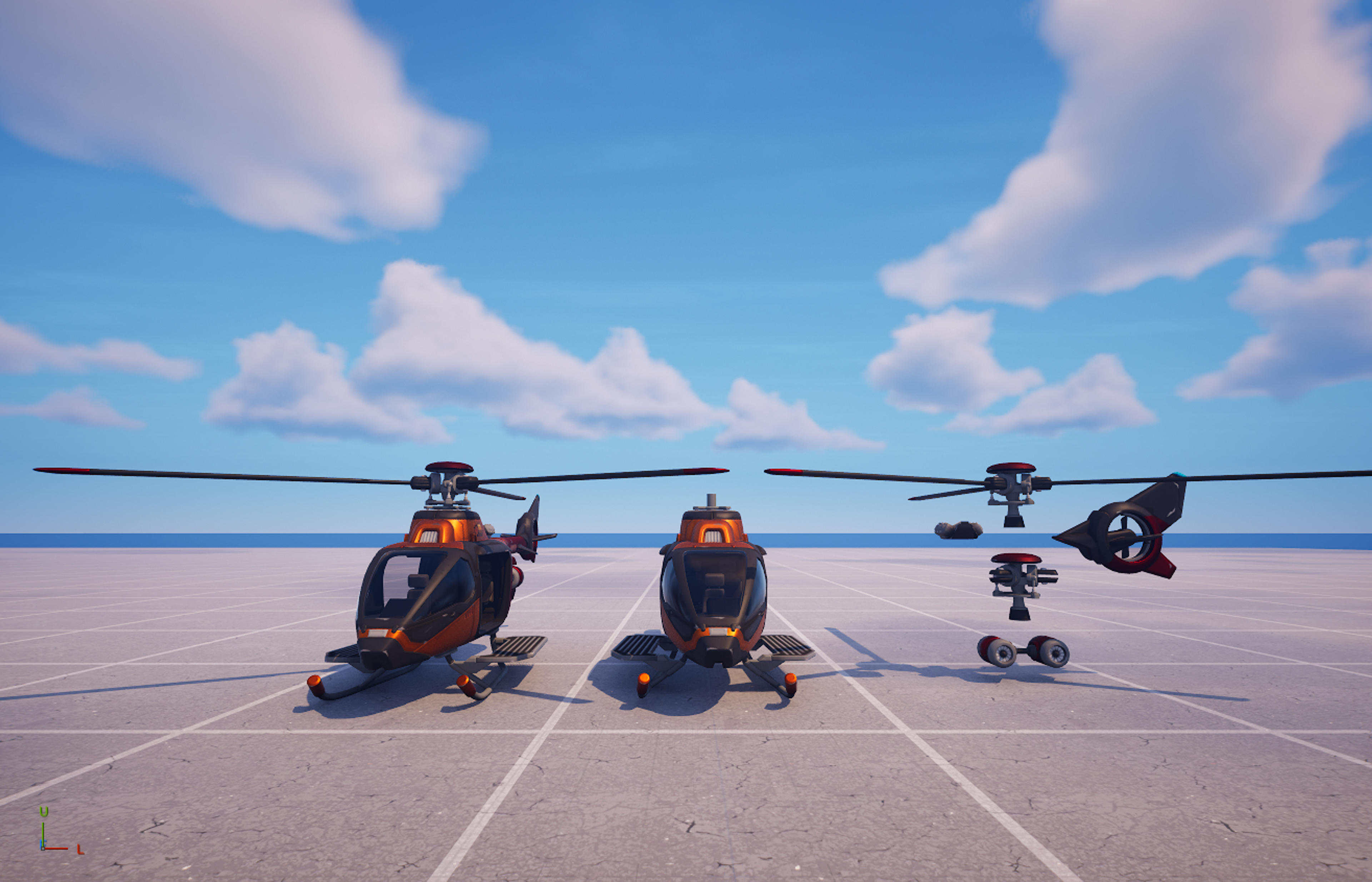 Impossible Esscape Helicopter and Parts!