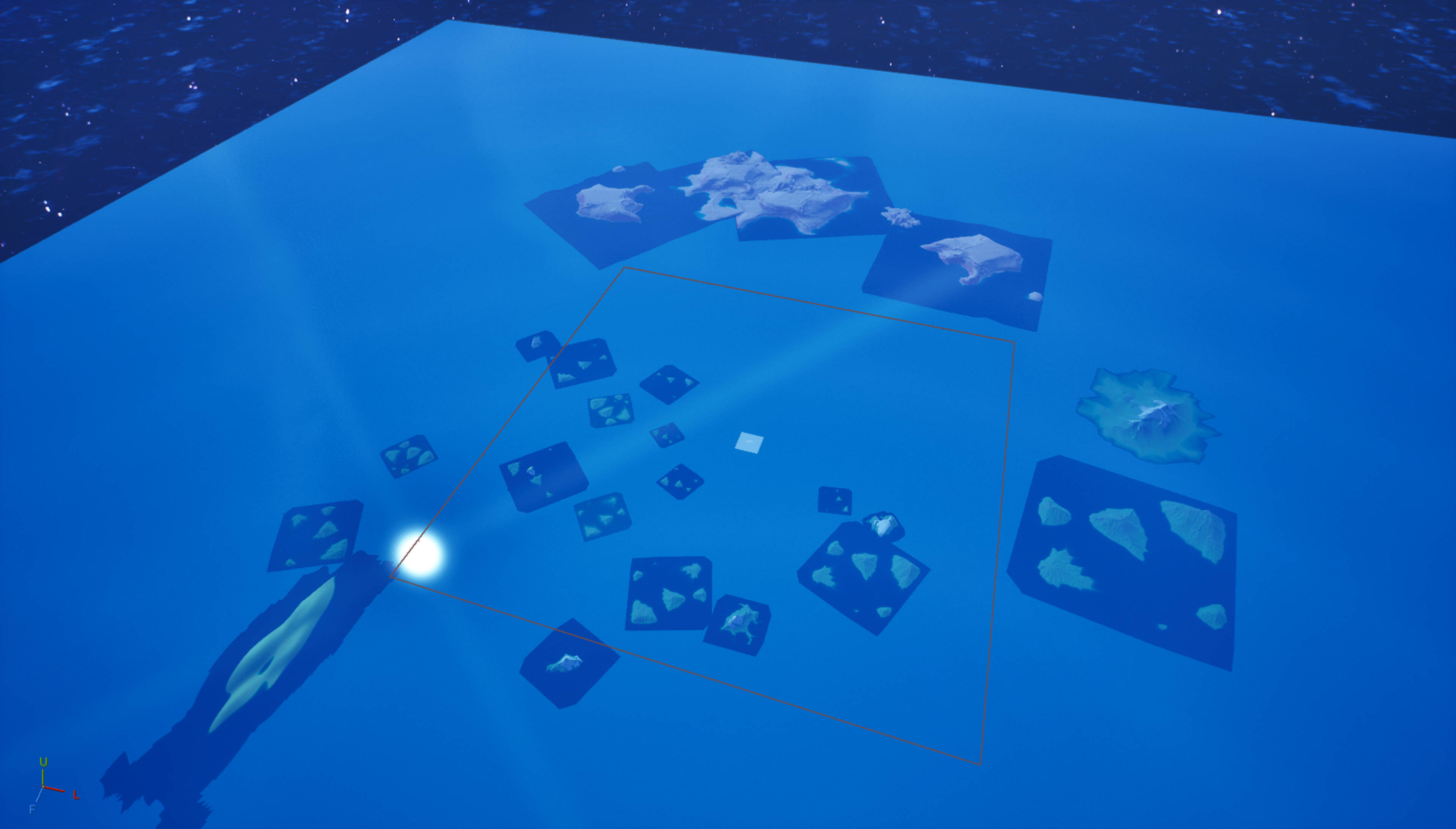 Artemis & Helios Backround Mountains