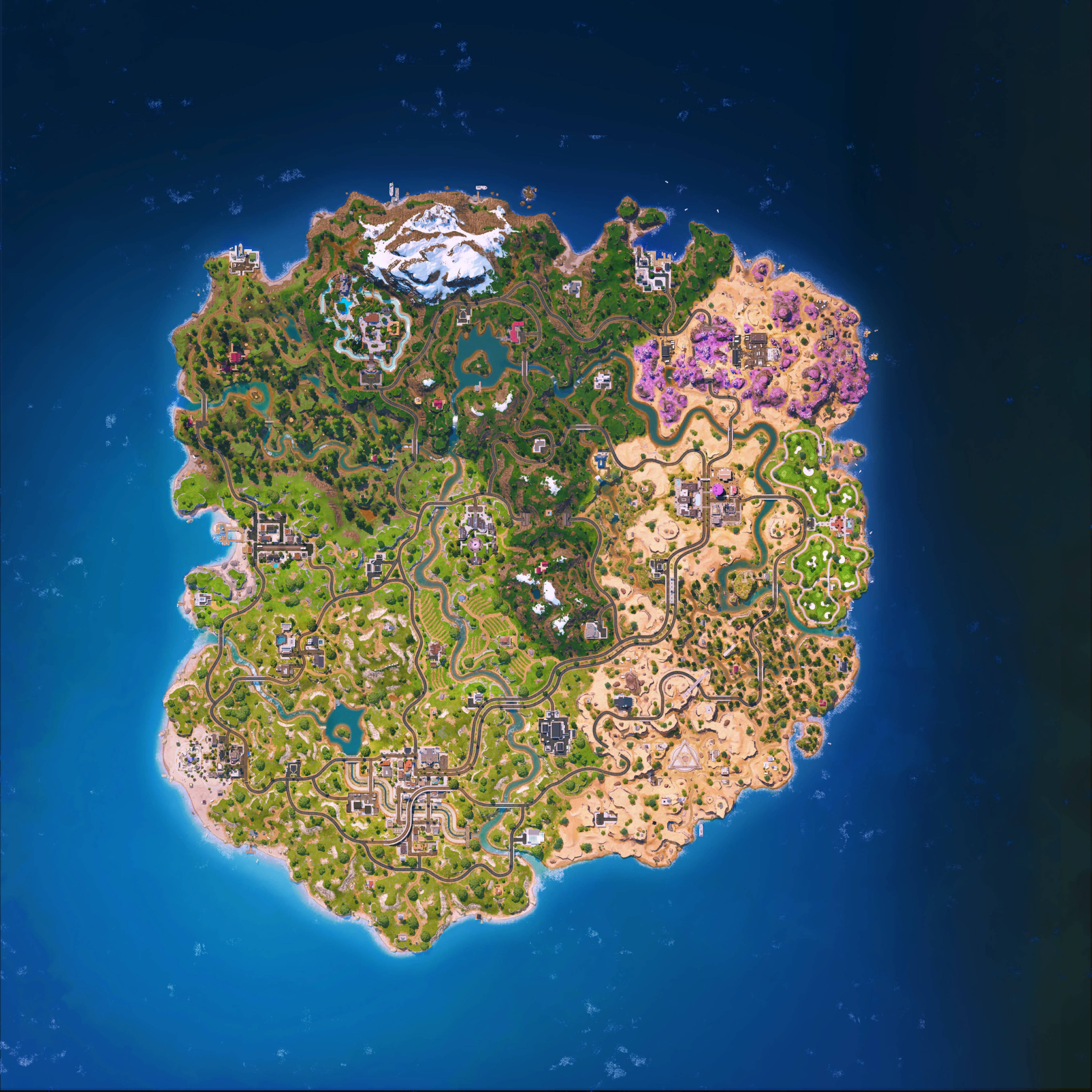 BR: CH7 S1 Heightmap + LobbyIsland + Snow