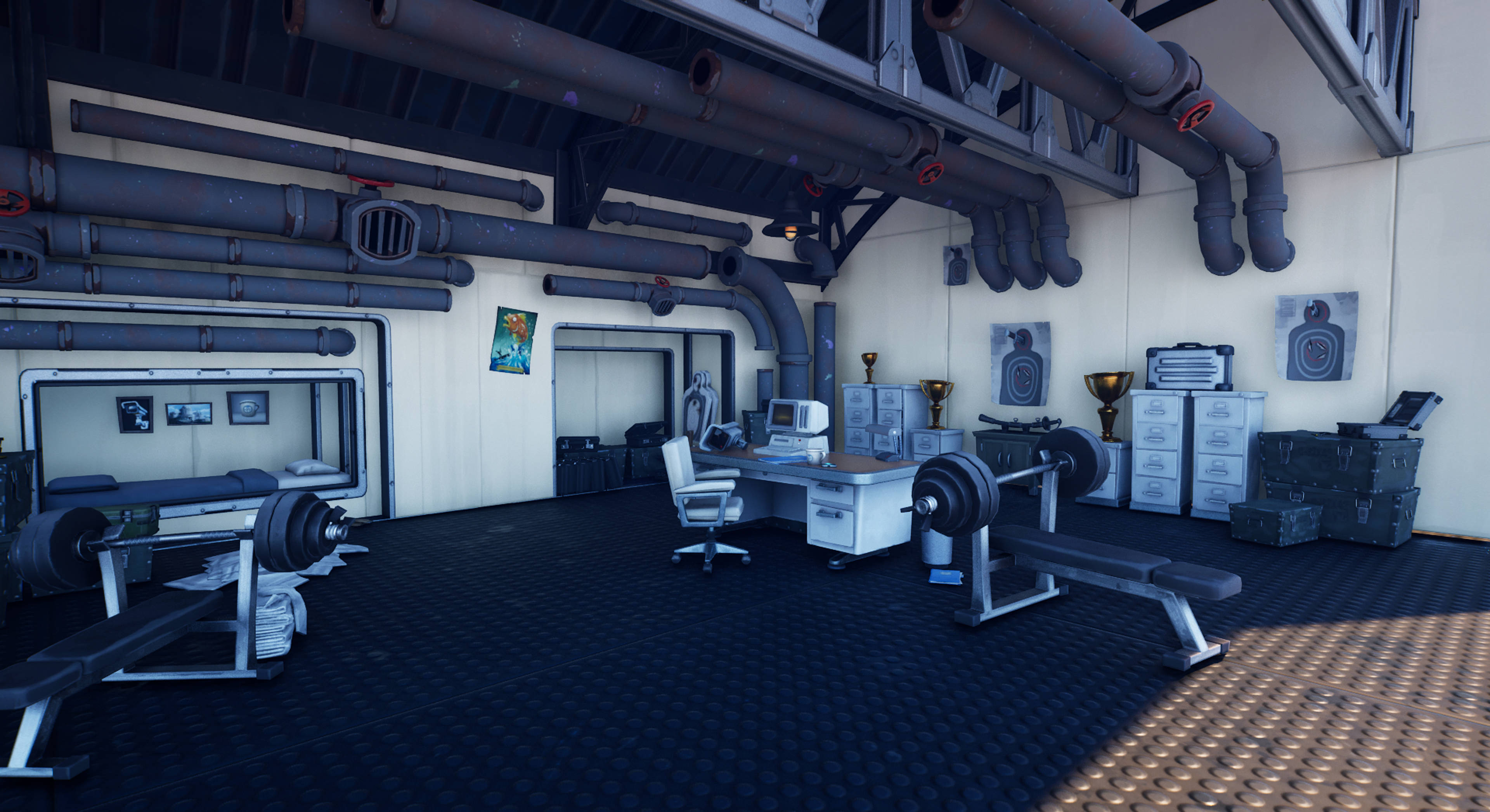 CH2S2 Looby Agents Rooms