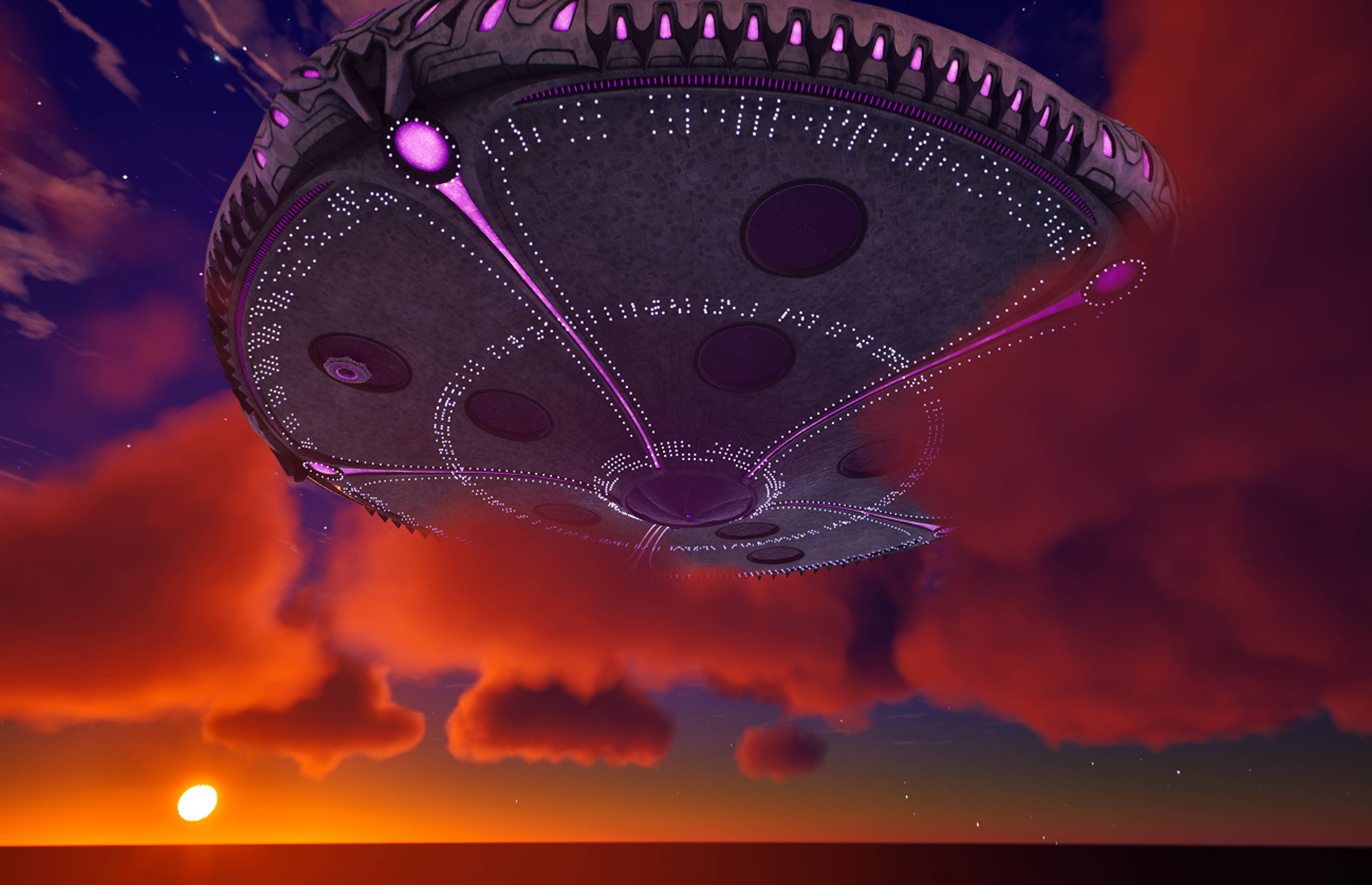 CH2 S7 - Mothership & Abductors With Anims