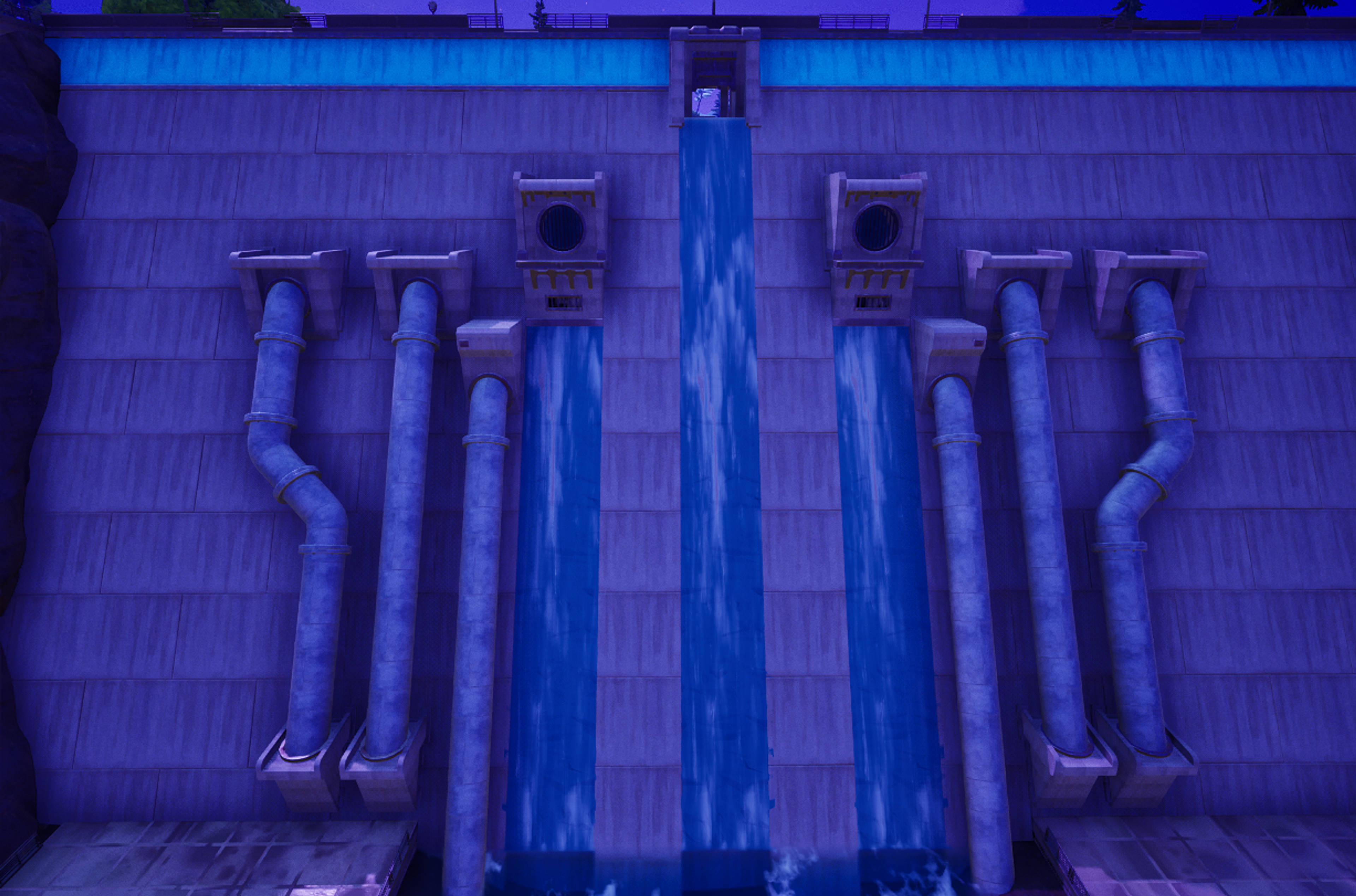 Dam Waterfall mat