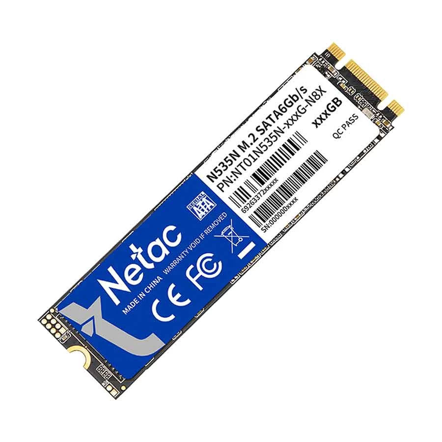Netac NV3000 500GB M.2 2280 NVMe PCIe Gen 3 x4 SSD (Black) | FOUR