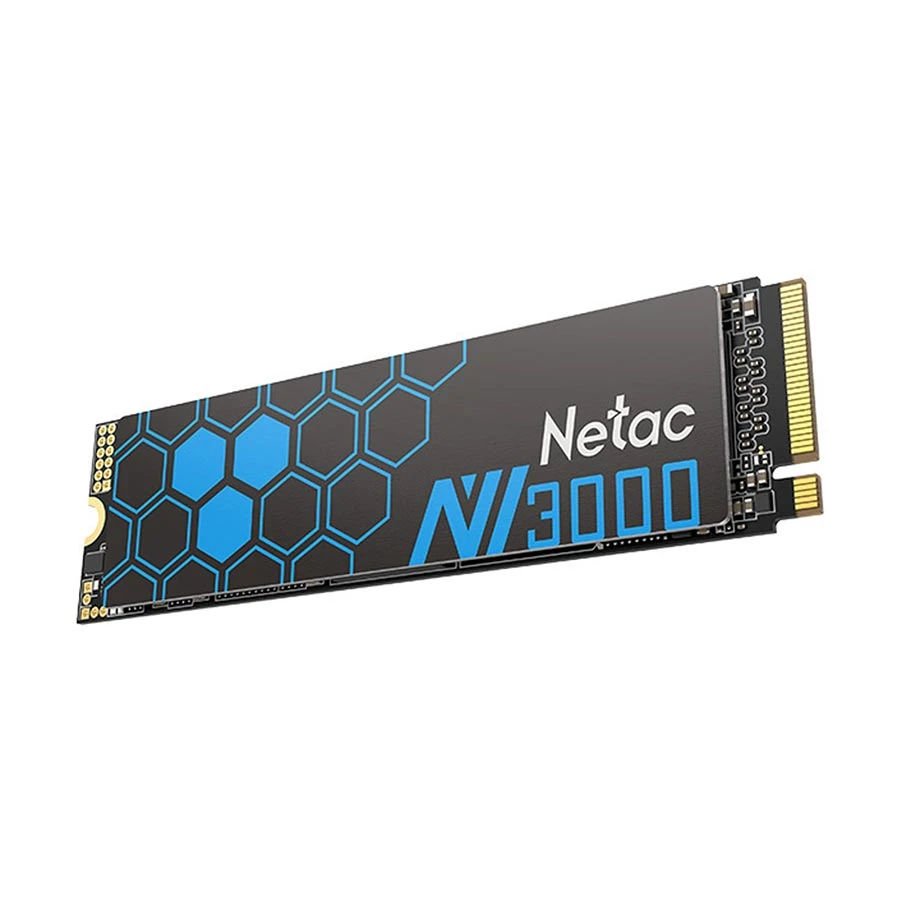 Netac NV3000 500GB M.2 2280 NVMe PCIe Gen 3 x4 SSD (Black) | FOUR