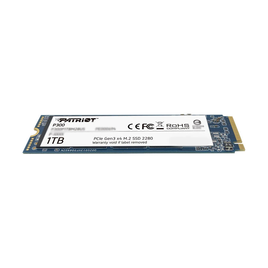 Patriot P300 1TB M.2 2280 PCIe Gen 3 x4 NVMe Internal SSD | FOUR