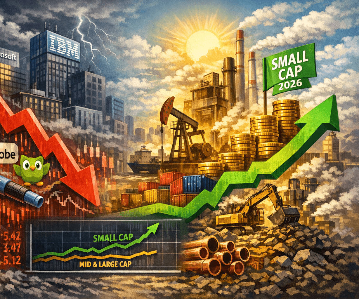 Heftig sektorrotation efterlader aktiemarkederne - uændret (Uge 9 - 2026)