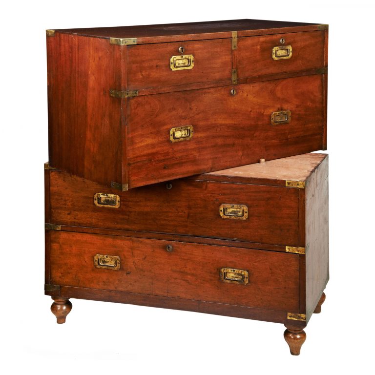 Campaign Furniture - On The Road Again - Campaign Chest of Drawers - The Past Perfect Collection - Singapore